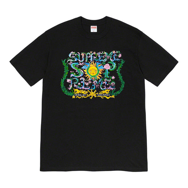 Supreme Crest Tee- Black – Streetwear Official