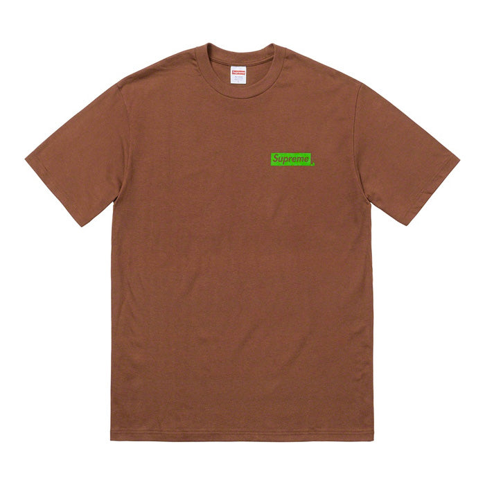 brown supreme t shirt