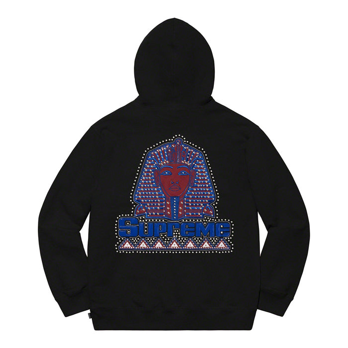 Supreme Pharaoh Studded Hooded Sweatshirt- Black – Streetwear Official