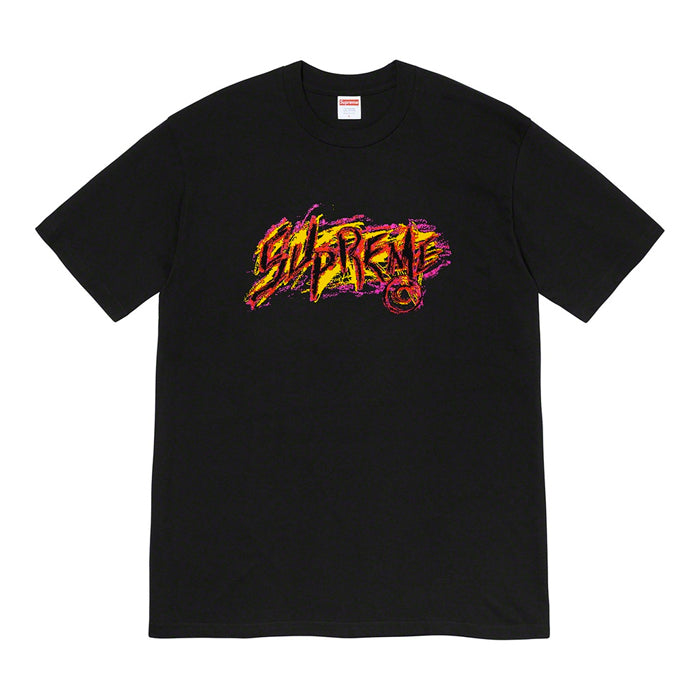 supreme scratch tee black