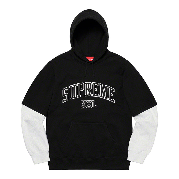 Supreme XXL Hooded Sweatshirt- Black – Streetwear Official