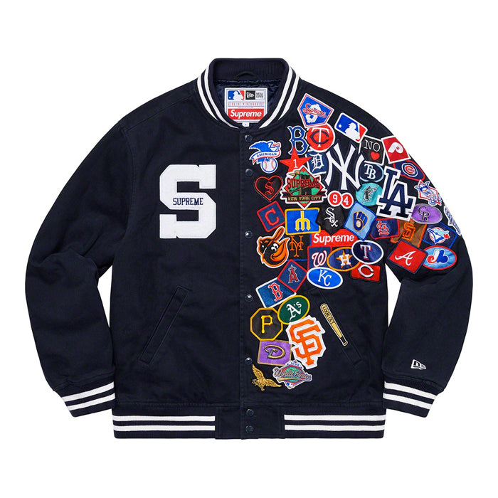 supreme navy jacket