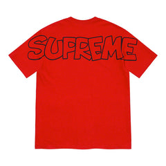 supreme smurfs tee red