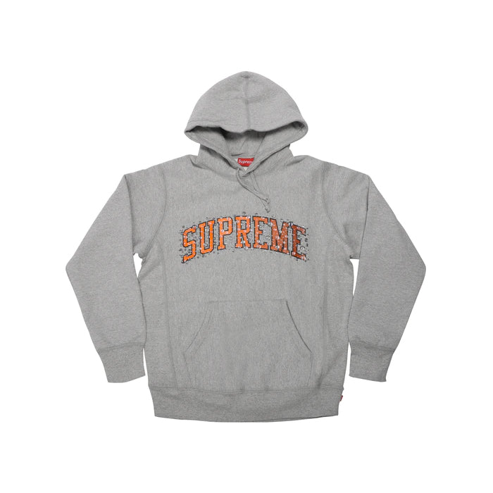 Supreme Box Logo Hooded Sweatshirt 'Heather Grey' | Men's Size L
