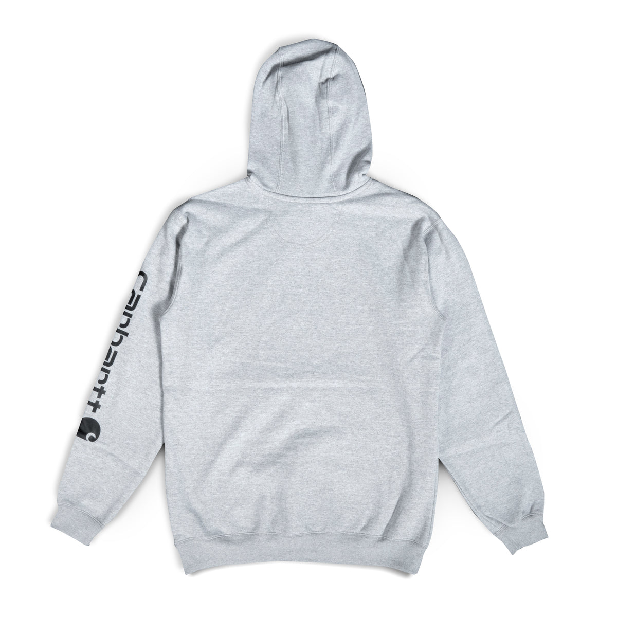 Carhartt Midweight Hooded Logo Sweatshirt - Heather Grey – Streetwear ...