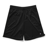 champion black mesh shorts