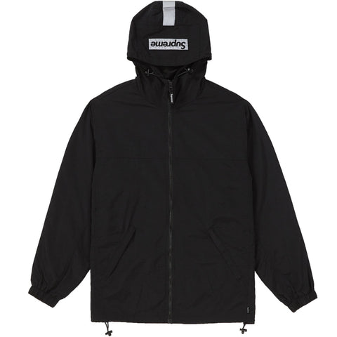 メンズ SUPREME HOODED DOWN JACKET BLACK S | cubeselection.com