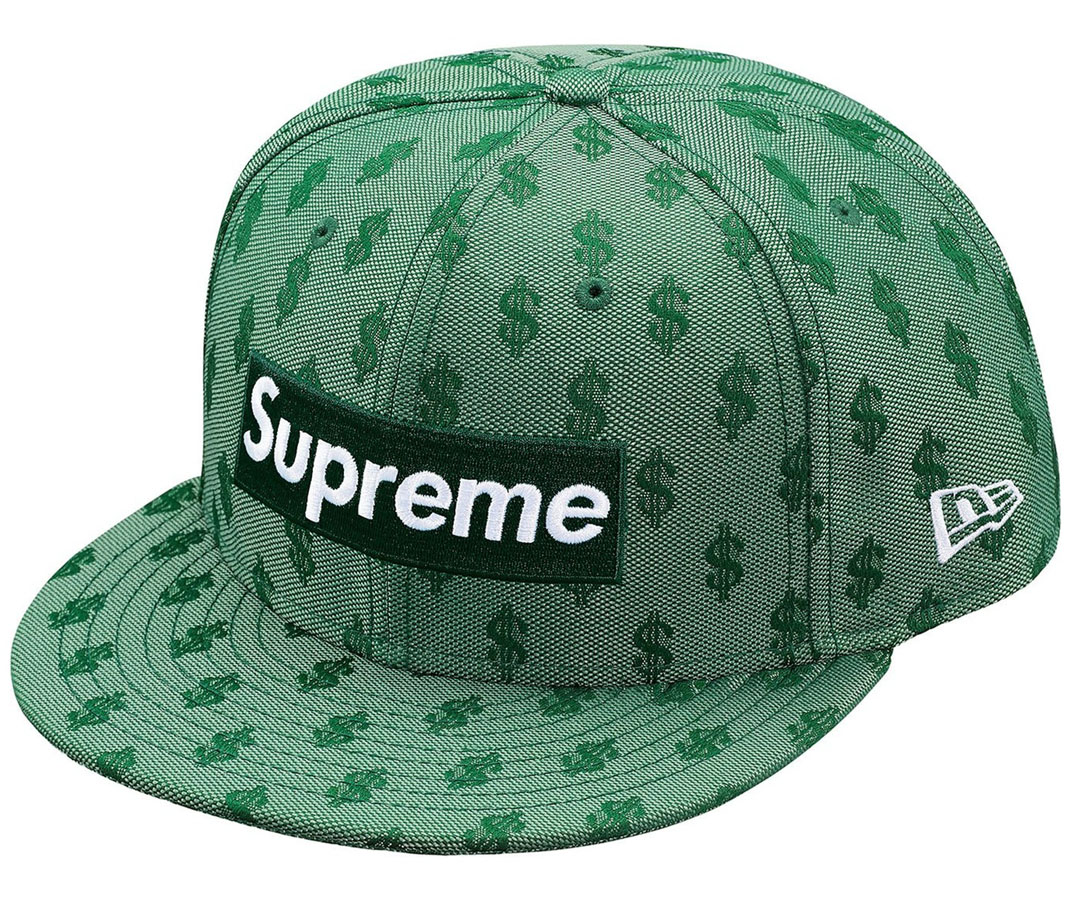 Supreme - Supreme Monogram Box Logo New Era- Green – Streetwear