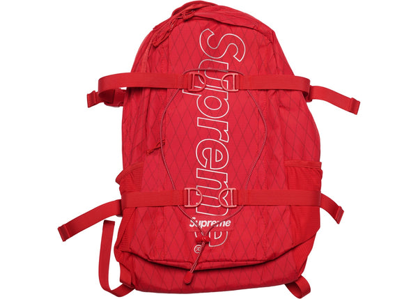 Supreme - Supreme Backpack (FW18) Red – Streetwear Official