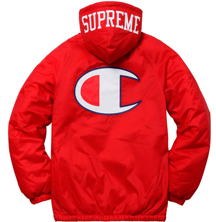 supreme champion jacket red