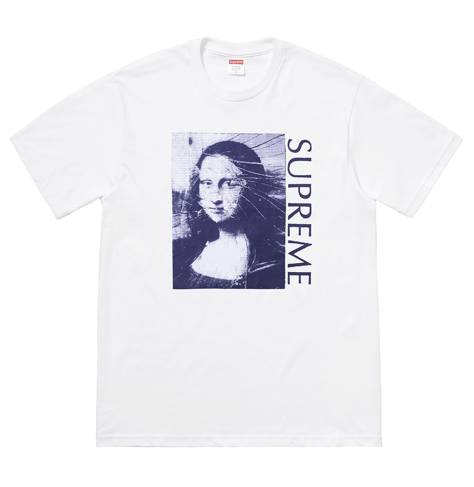 Supreme - Supreme Mona Lisa Tee White – Streetwear Official