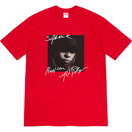 Supreme Mary J. Blige Tee- Red – Streetwear Official