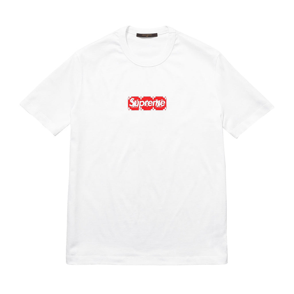 Supreme Louis Vuitton X Supreme Box Logo Tee Streetwear Official