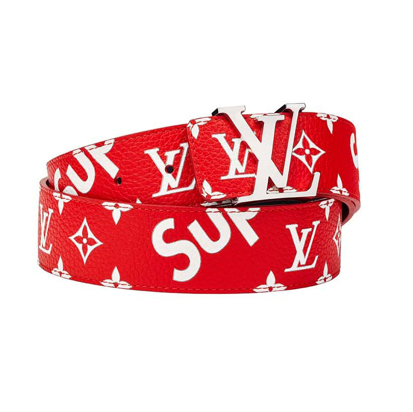LOUIS VUITTON x SUPREME Red Belt – Streetwear Official