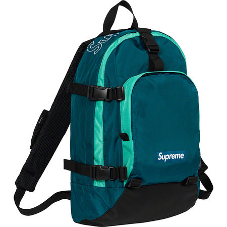 supreme teal backpack