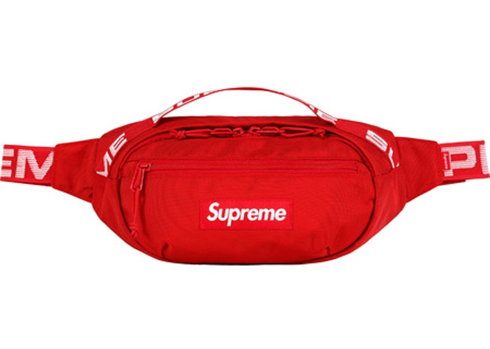 Supreme - Supreme Waist Bag (SS18)- Red – Streetwear Official