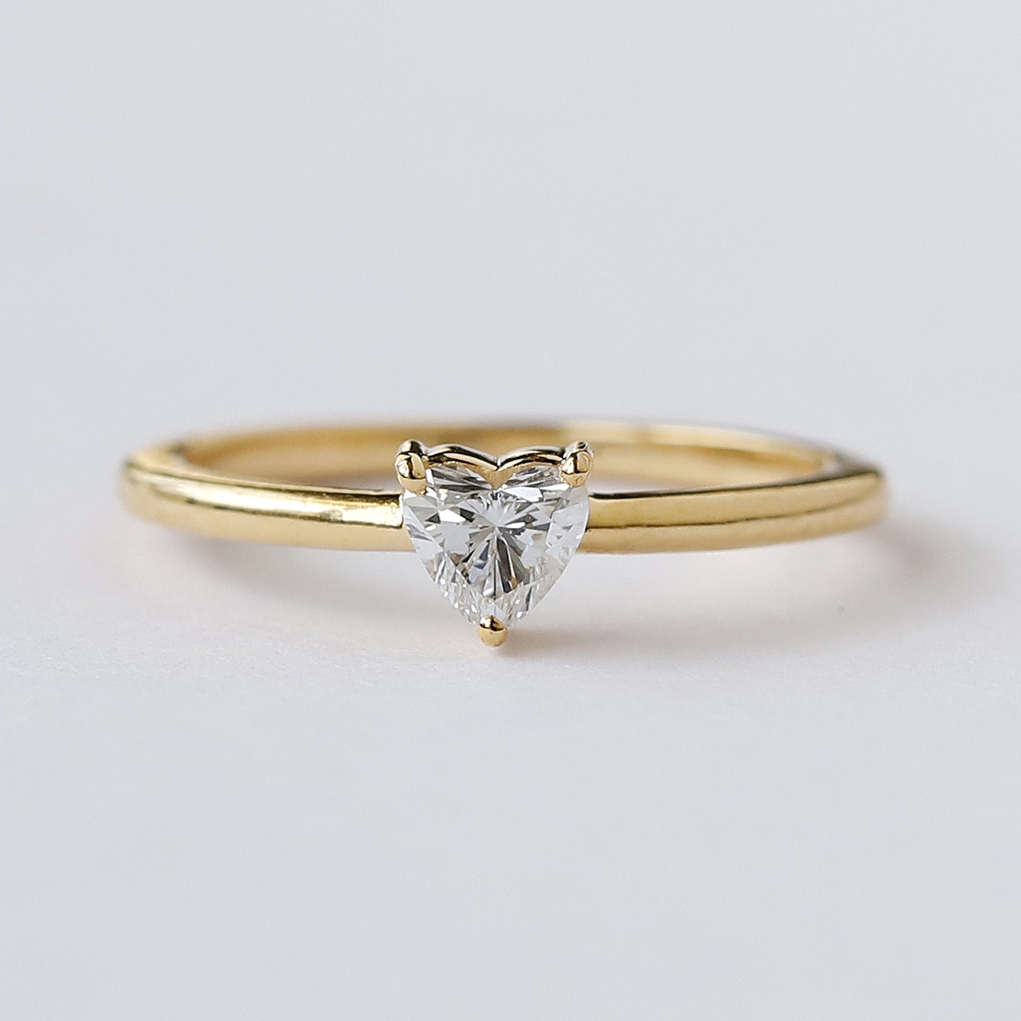 Diamond Heart Ring