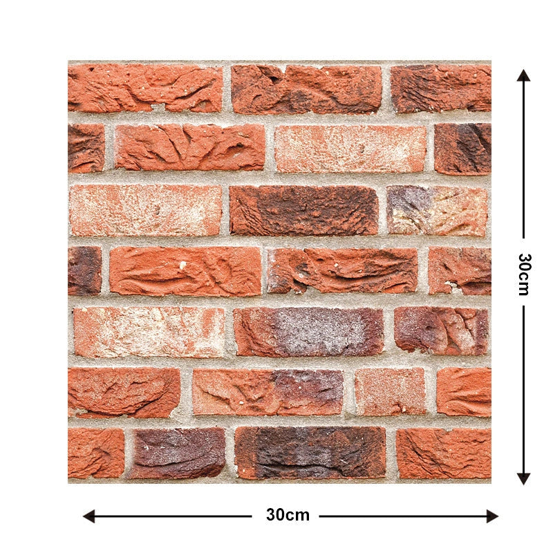Brick Wallpaper Self-Adhesive Wall Sticker for Moisture-Proof Living Room Decoration