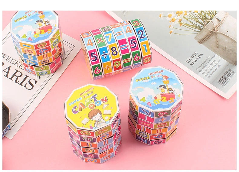 Cylindrical Plastic Rubik