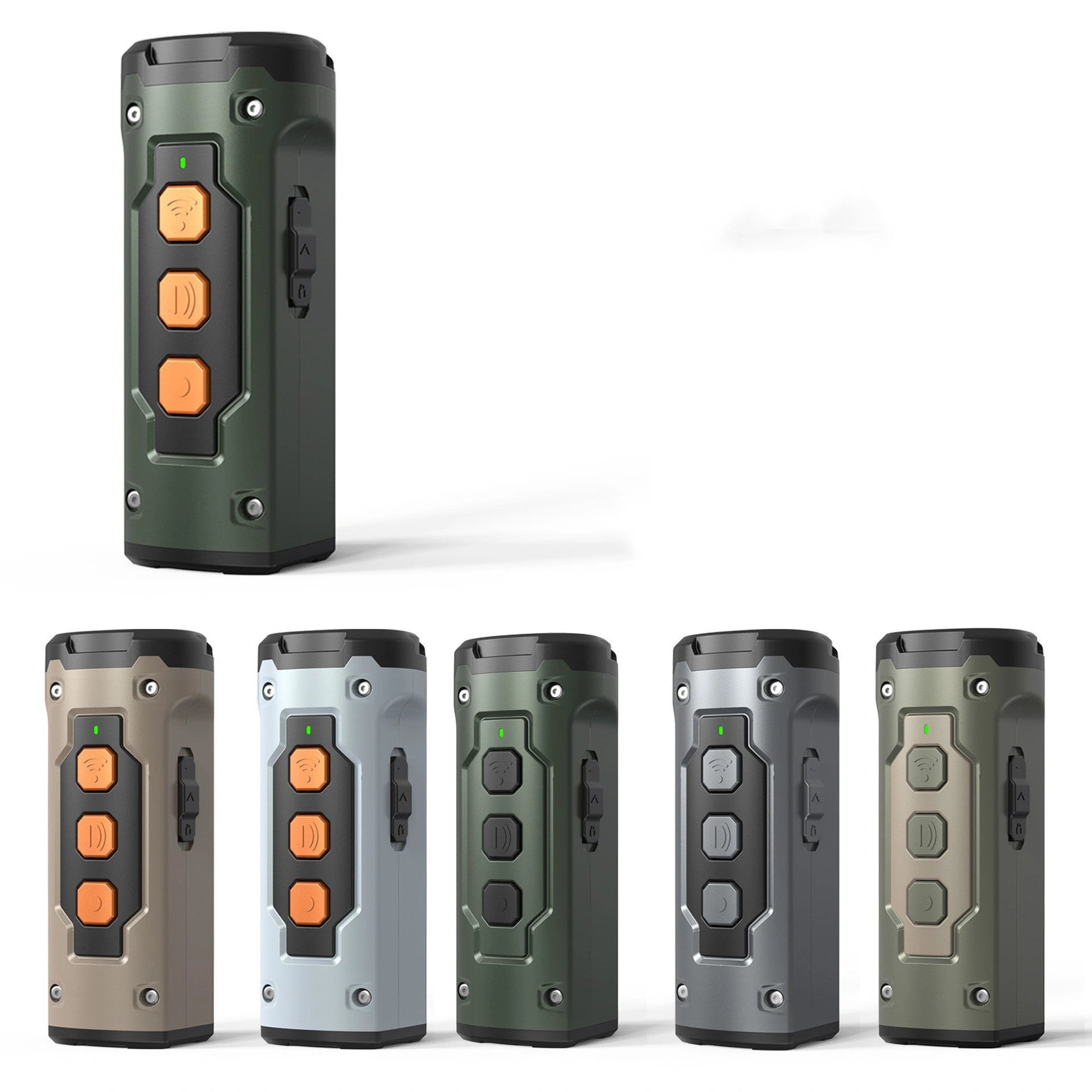 Dog Drive Ultrasonic Three-head Bark Plug Torch with LED Flashlight