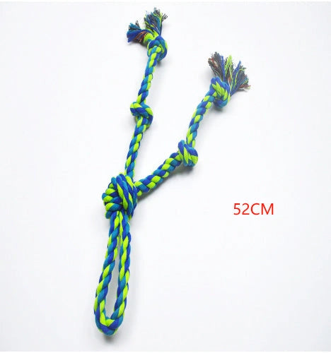 Durable Rope Knot Dog Toys for Large Breeds Dental Chew and Tug Play