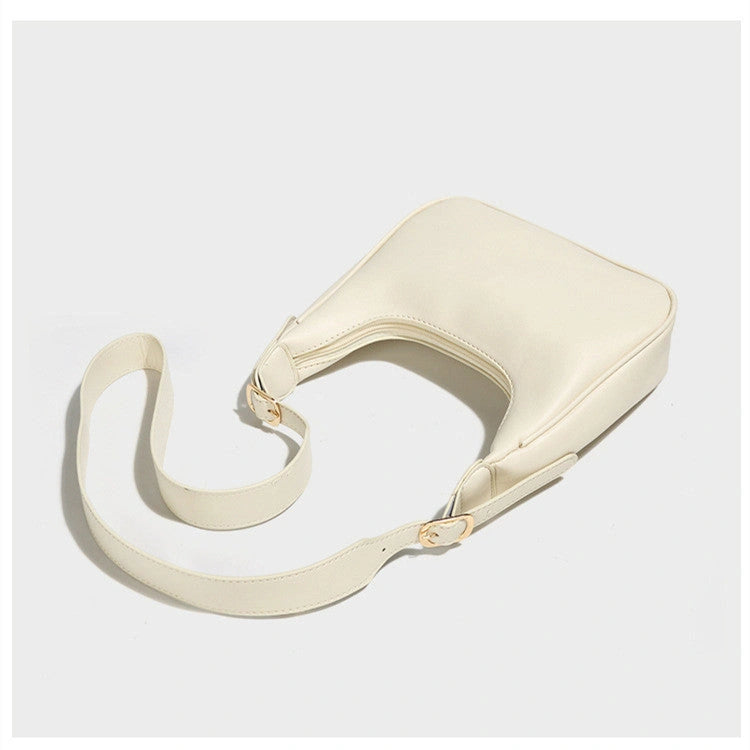Stylish Women's Crossbody Dumpling Bag in PU Leather