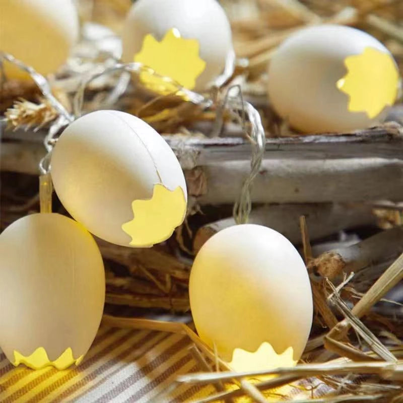Easter Broken Shell Egg LED String Lights for Decoration