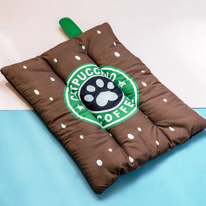 Ice Silk Pet Cooling Mat with Oxford Fabric for Summer Comfort