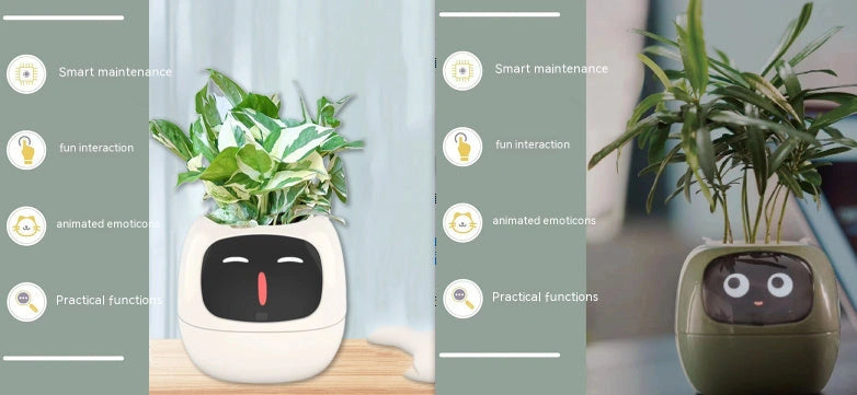 Smart Planter with 7 Sensors and AI for Easy Plant Care