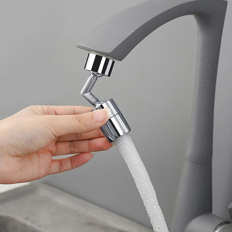 Universal Splash-proof Outer Joint Swivel Faucet with 360° Rotation