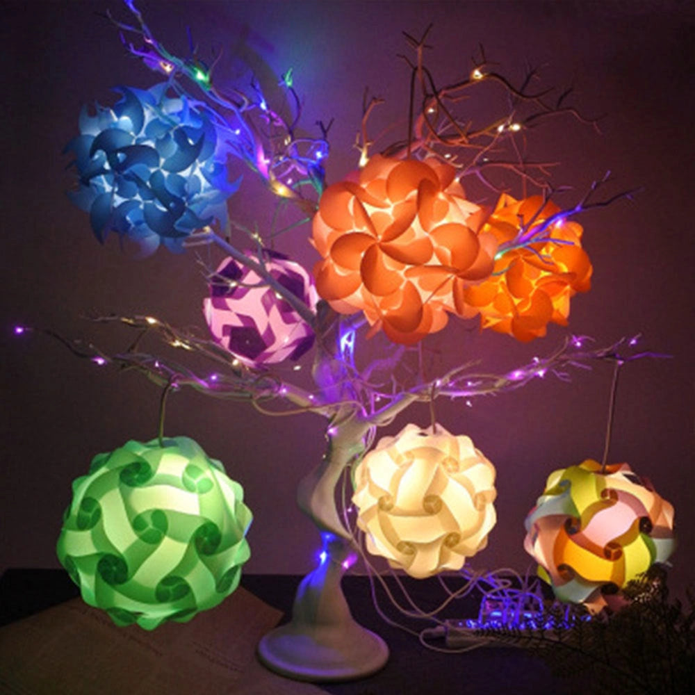 Bedside Moon Spherical Small Table Lamp with USB Interface