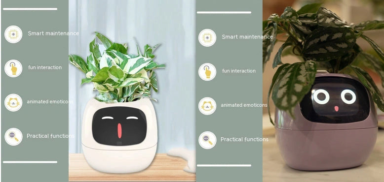 Smart Planter with 7 Sensors and AI for Easy Plant Care