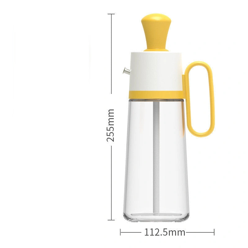 2-in-1 Oil Dispenser with Silicone Brush for BBQ and Cooking
