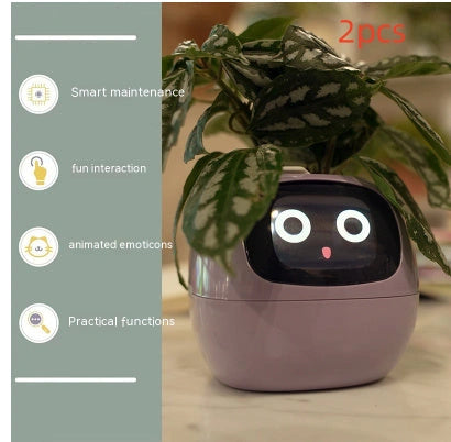 Smart Planter with 7 Sensors and AI for Easy Plant Care