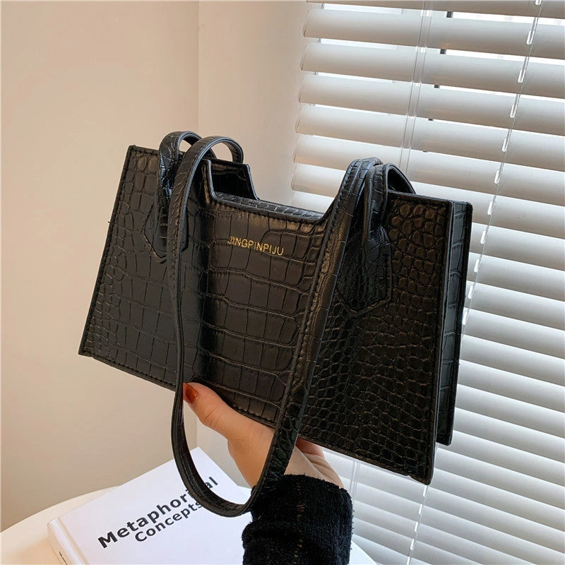 Stylish PU Small Square Shoulder Bag for Spring and Summer