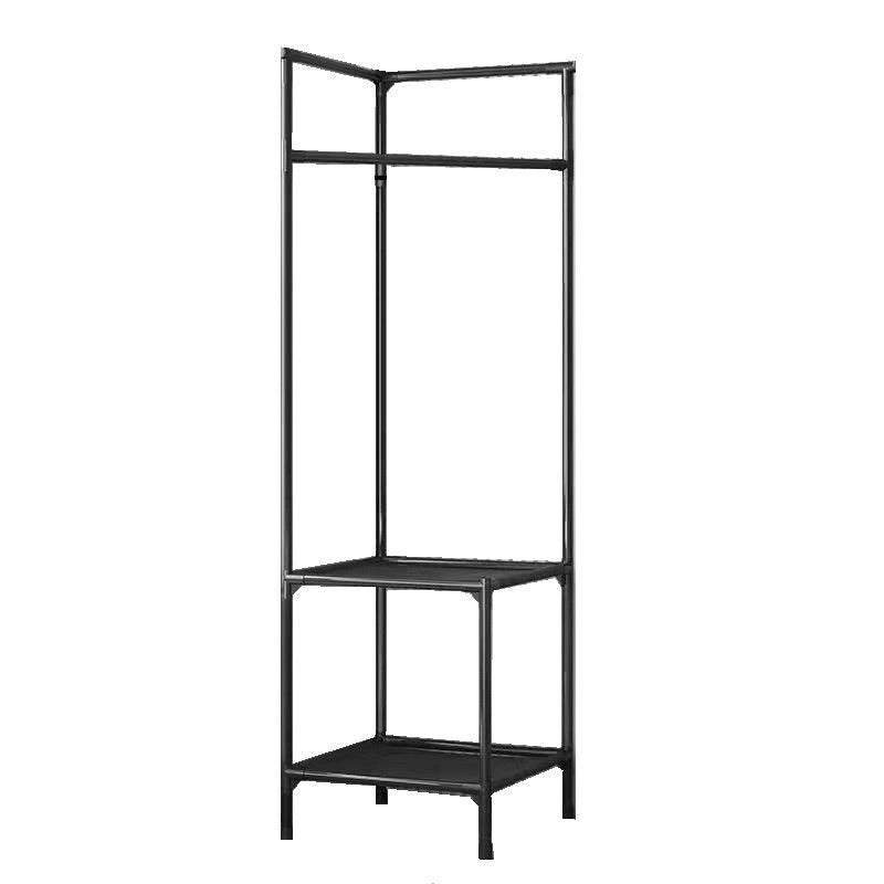 Corner Coat Rack Multi-layer Assembly with 10 Hooks