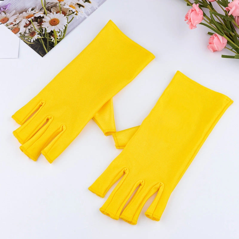 Stylish UV Protection Manicure Gloves