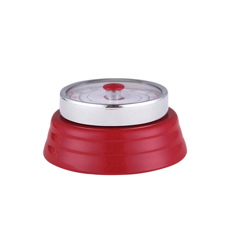 Stainless Steel Mechanical Kitchen Timer with Magnetic Back