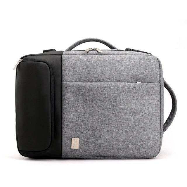 15.6 inch laptop bag in durable nylon with anti-theft design