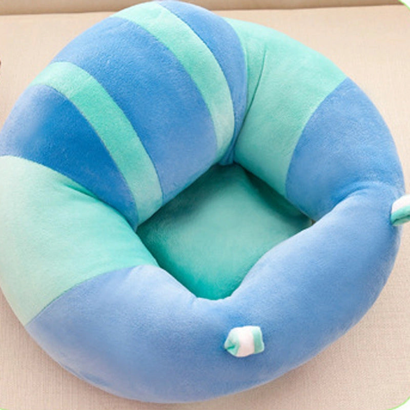 Baby Learning Seat with Plush Toy Safety Dining Chair