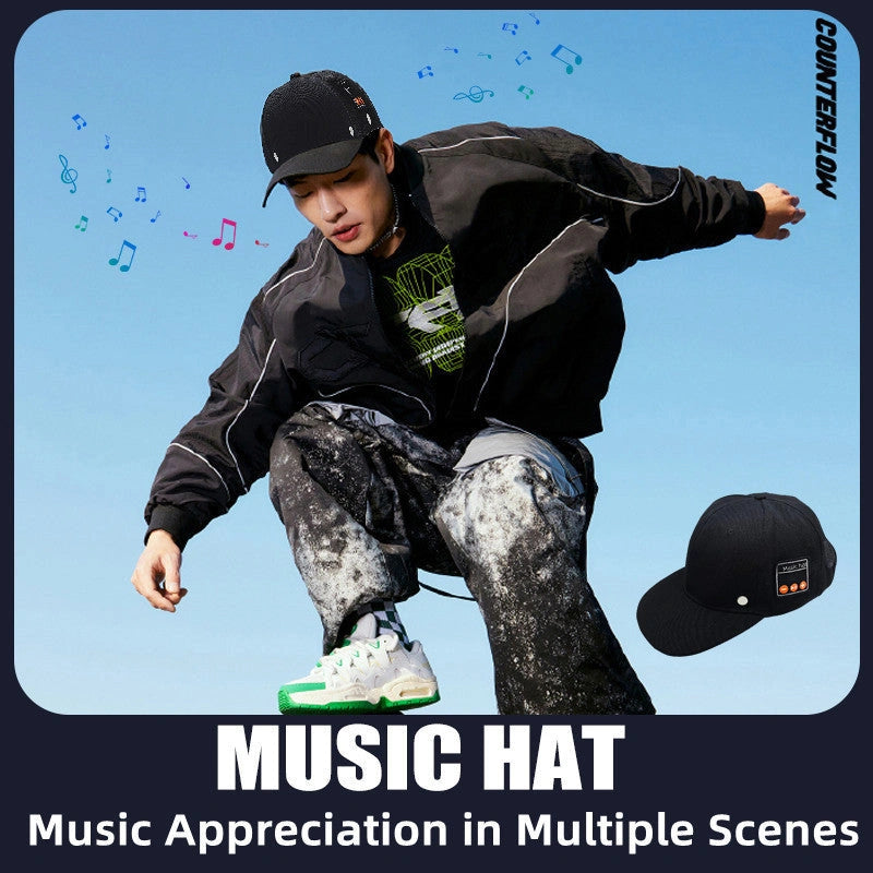 Bluetooth-compatible Music Hat for Tennis and Outdoor Activities