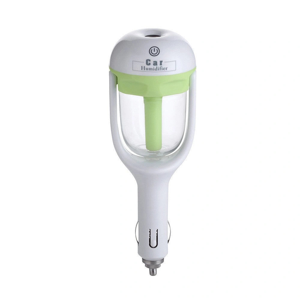Mini 12V Car Steam Humidifier with Aroma Diffuser and Air Purifier