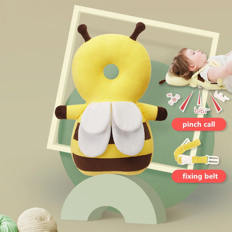 Baby Head Protection Cushion Backpack with Anti-fall Pillow