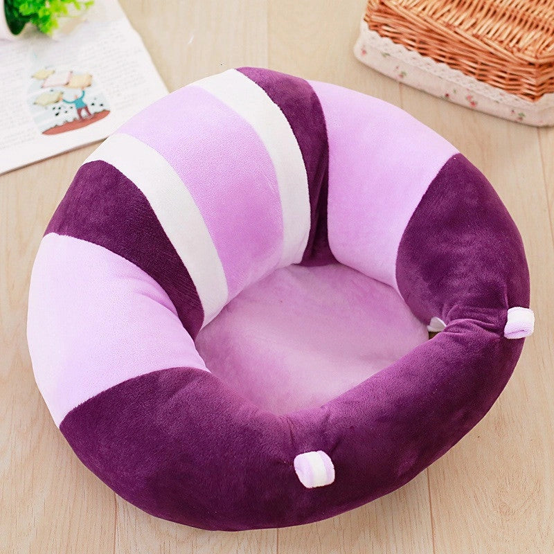Baby Learning Seat with Plush Toy Safety Dining Chair