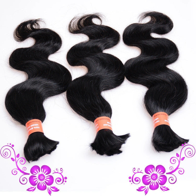 7A body wave human hair handle with soft silk texture