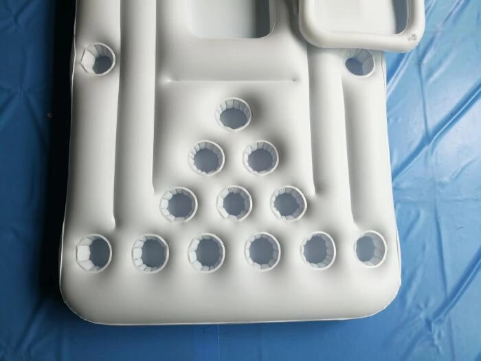 Inflatable Beer Pong Table with Built-in Cooler and Cup Holders