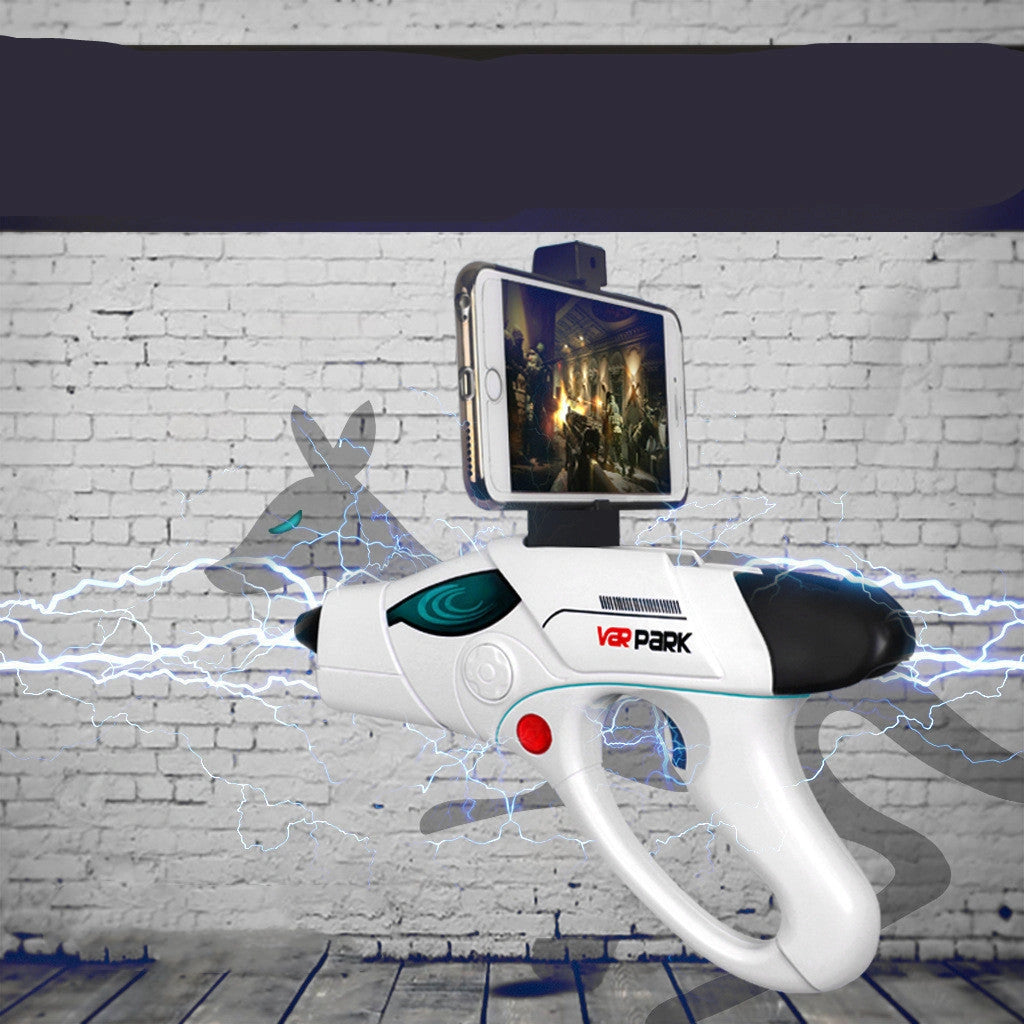 AR Toy 4D Remote Sensing Game Gamepad with Smart Bluetooth Pistol Phone Holder