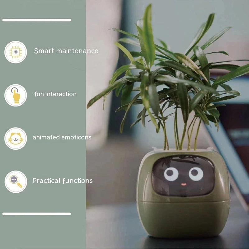 Smart Planter with 7 Sensors and AI for Easy Plant Care