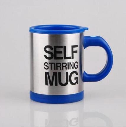 304 Stainless Steel Self-Stirring Mug with Magnetic Mixer