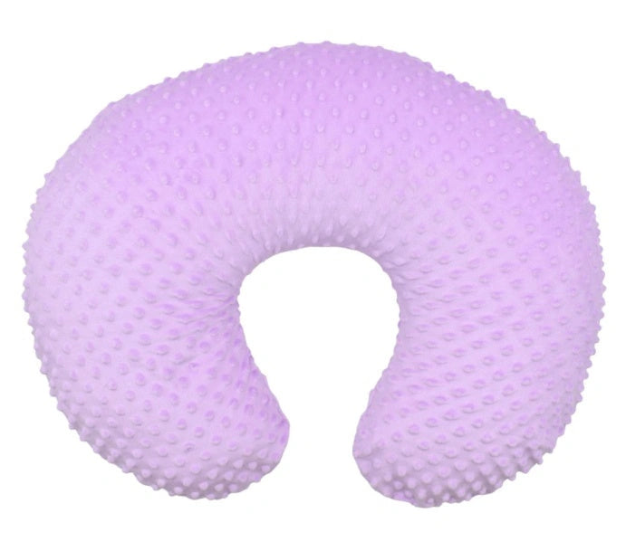 U-shaped Nursing Pillow Pillowcase in Coral Fleece with Multiple Colour Options